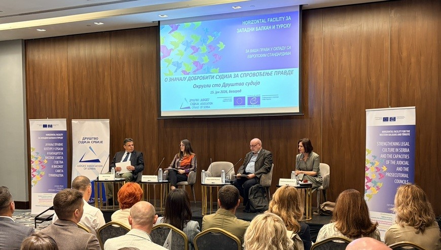 Judicial well-being discussed as a prerequisite for quality justice in Serbia