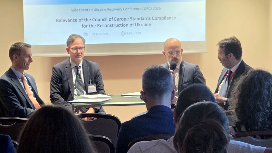 Council of Europe Standards at the Forefront of Ukraine’s Reconstruction