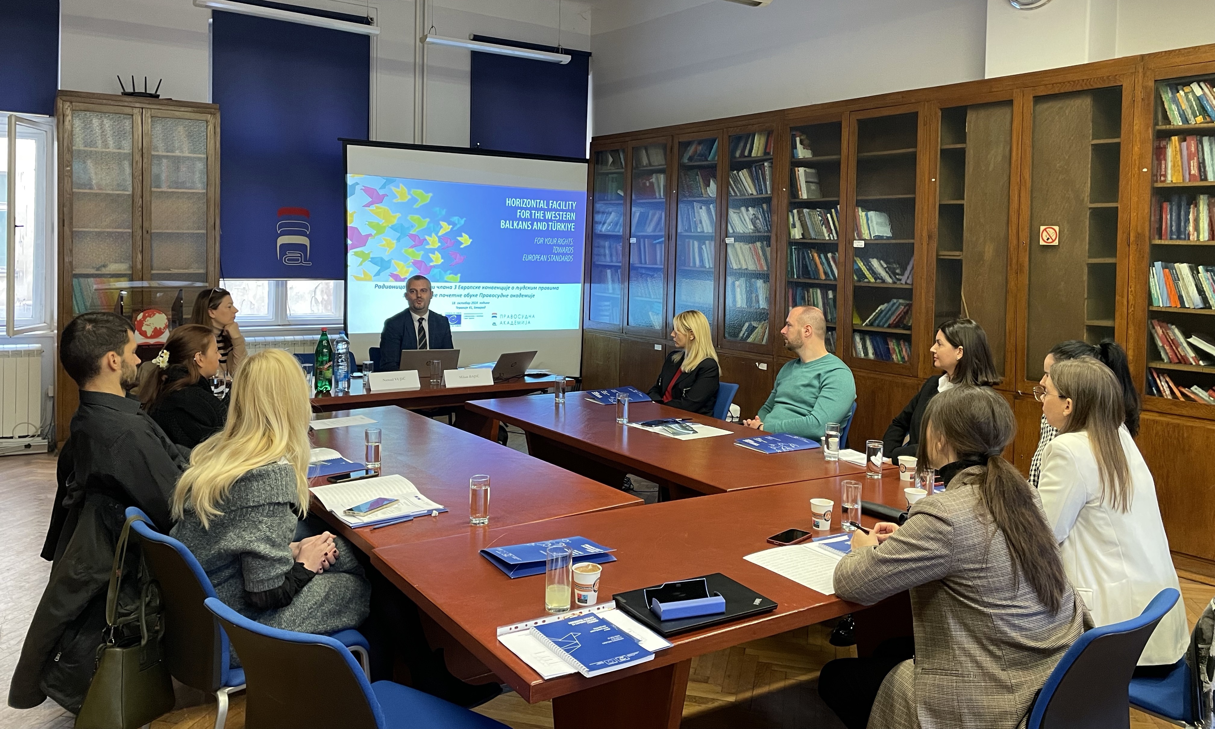 Judicial Academy’s initial training beneficiaries strengthen skills to apply the European Convention on Human Rights