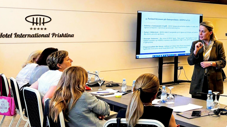 Human rights officers strengthen capacities on the application of European human rights standards