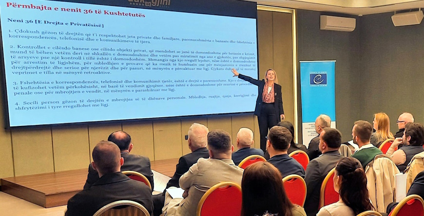 Lawyers in the Peja/Peć region deepen their understanding of the right to respect for private and family life