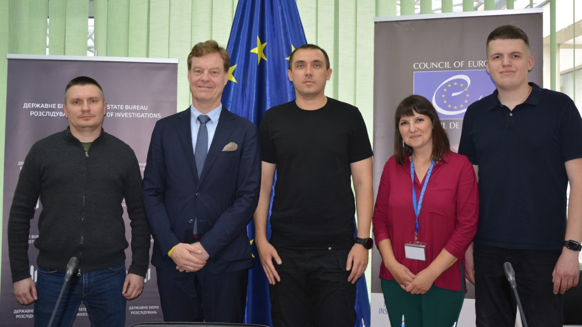 Meeting of SBI leadership and Head of the Council of Europe Office in Ukraine: adjusting work to reality and maintaining partnership