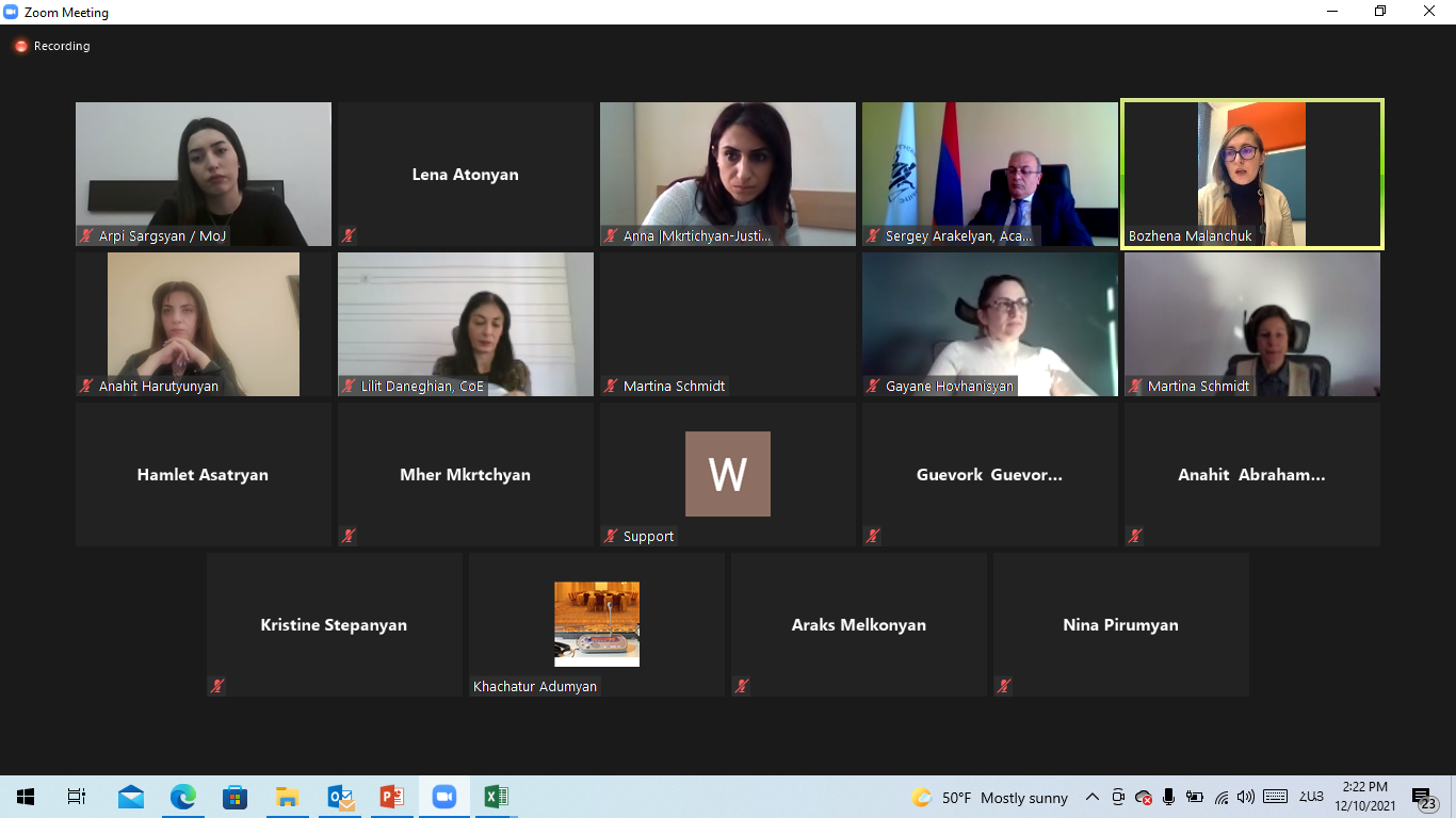 Annual Meeting of the Steering Committee