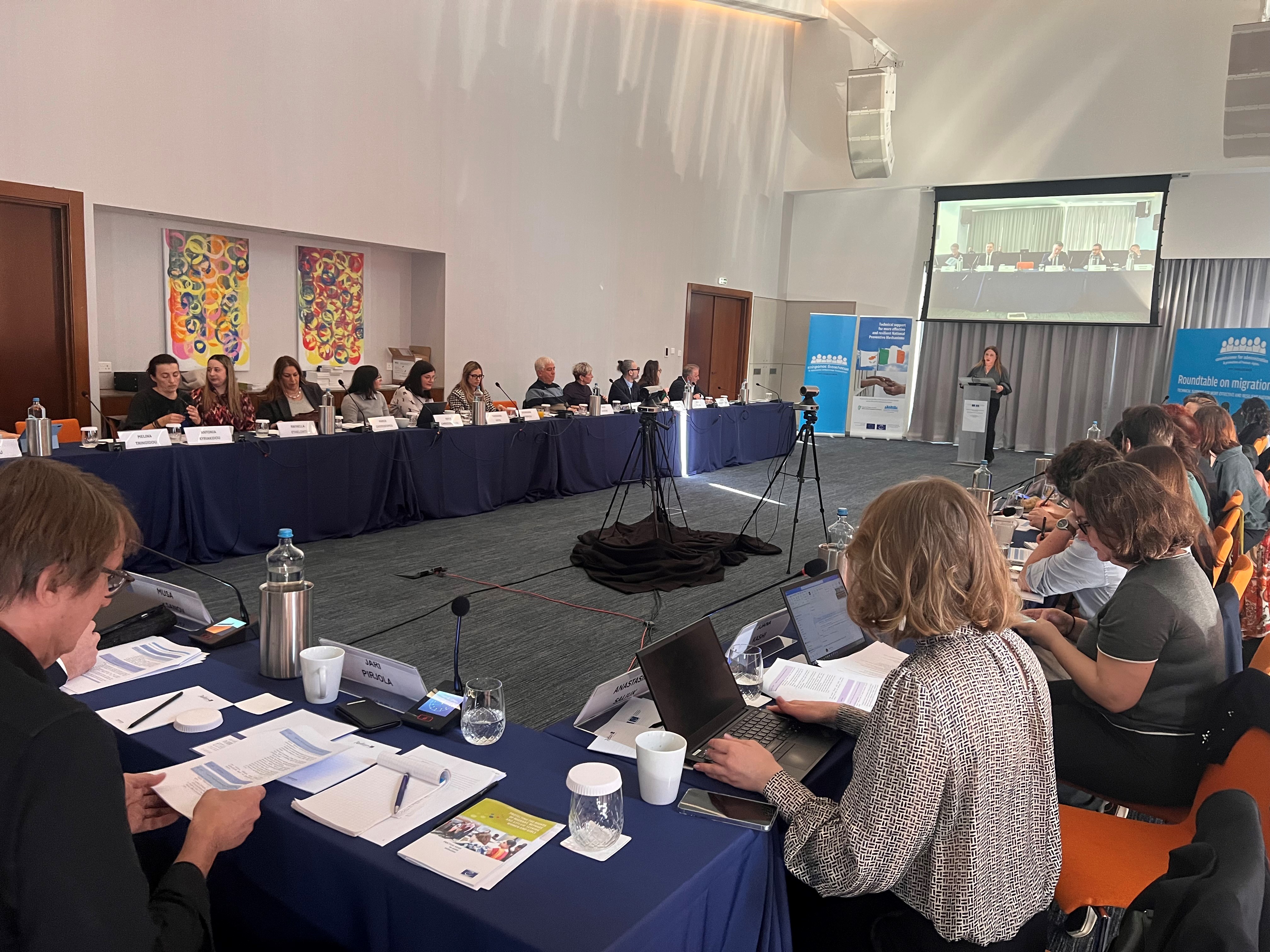 Strengthening Human Rights Safeguards in Migration: Roundtable Held in Cyprus