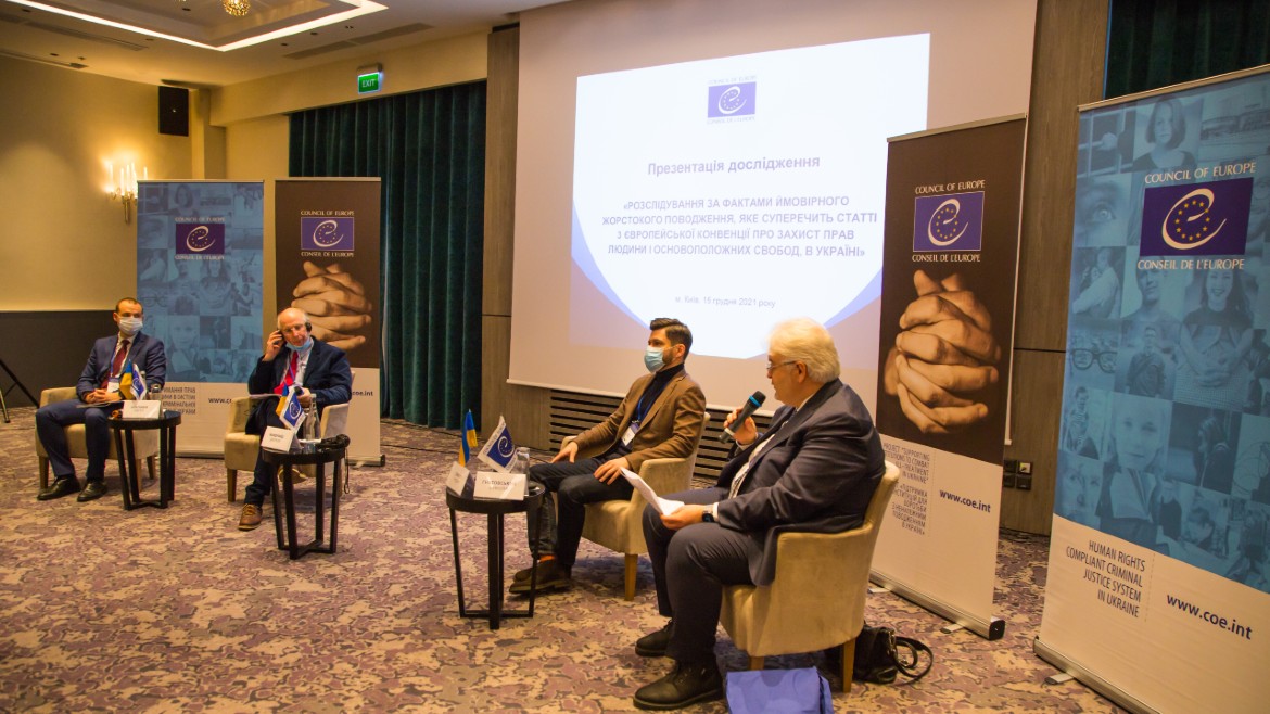 Investigation into Alleged Ill-Treatment in Ukraine: presentation of research findings