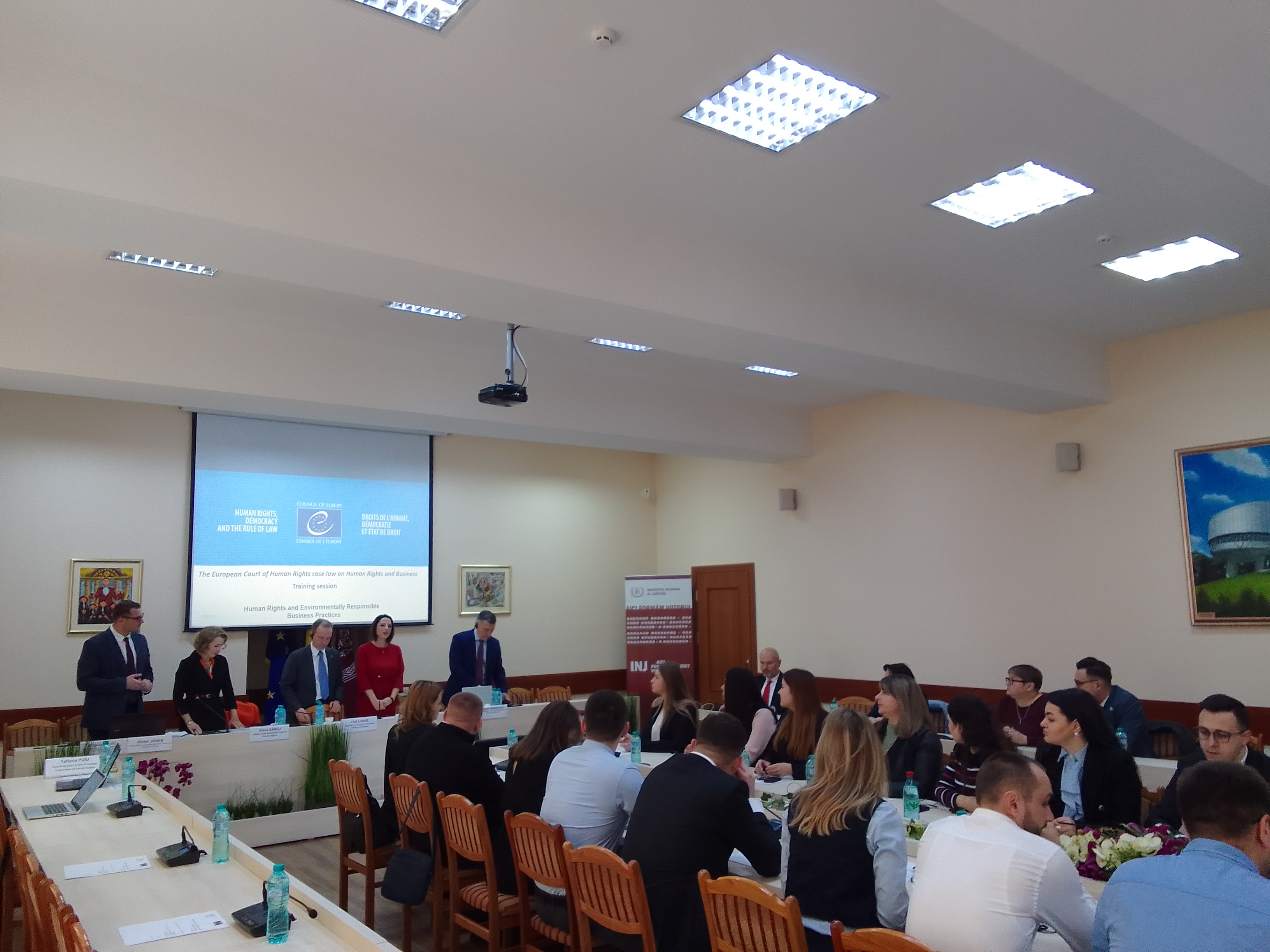 Expertise of Moldavian judiciary on Human Rights and Business strengthened