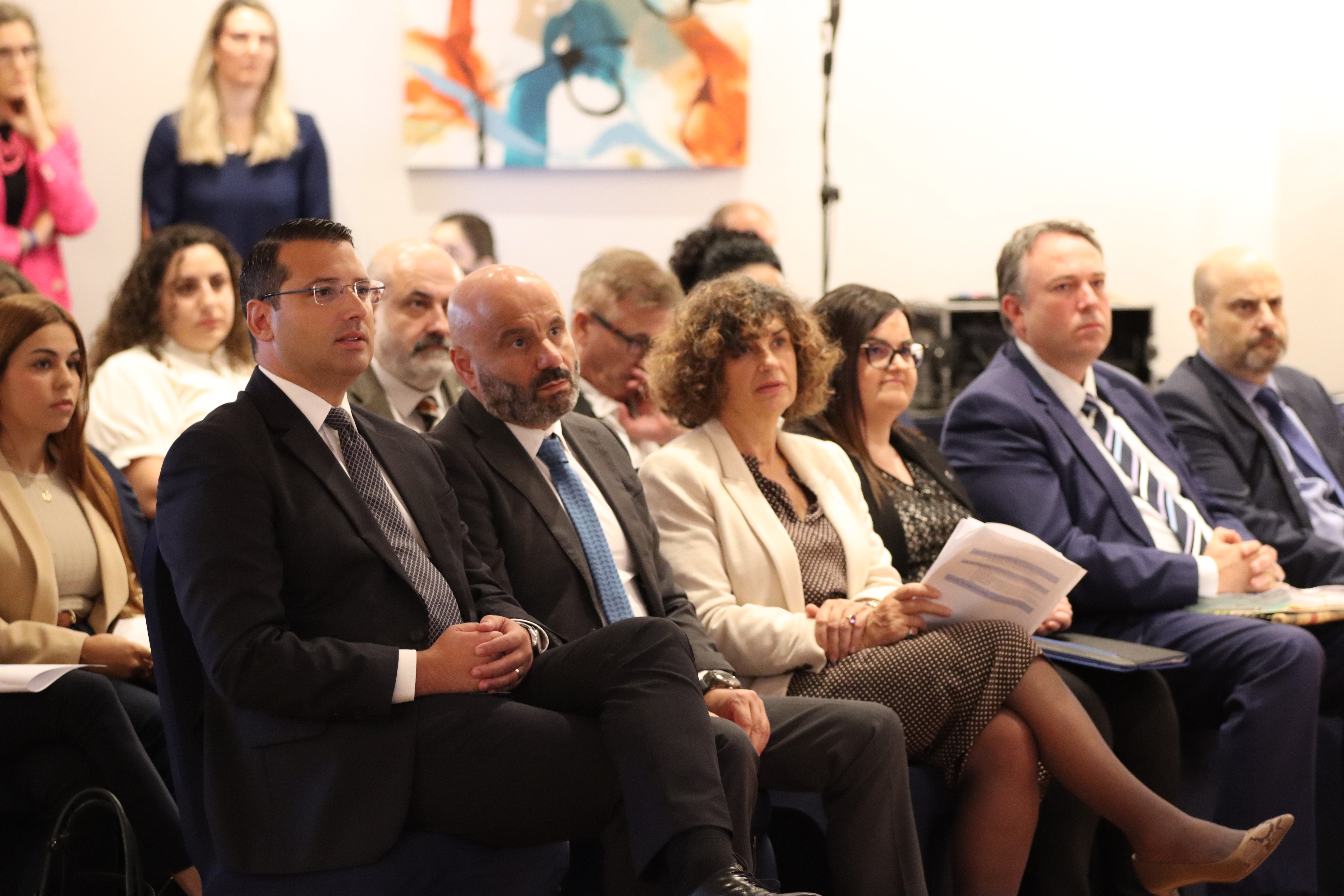 Celebrating project progress with Malta’s Attorney General and State Advocate offices