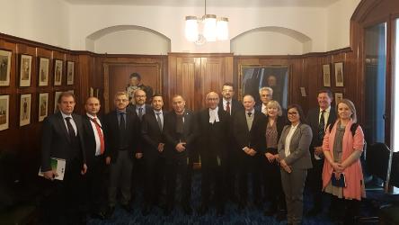 Study visit for Macedonian Judicial delegation to the Judiciary of England and Wales