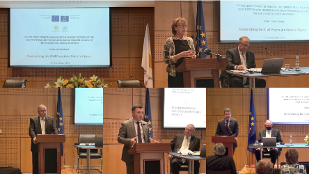 Modernisation of the Cypriot Civil Procedure: joint project of the EU and the Council of Europe