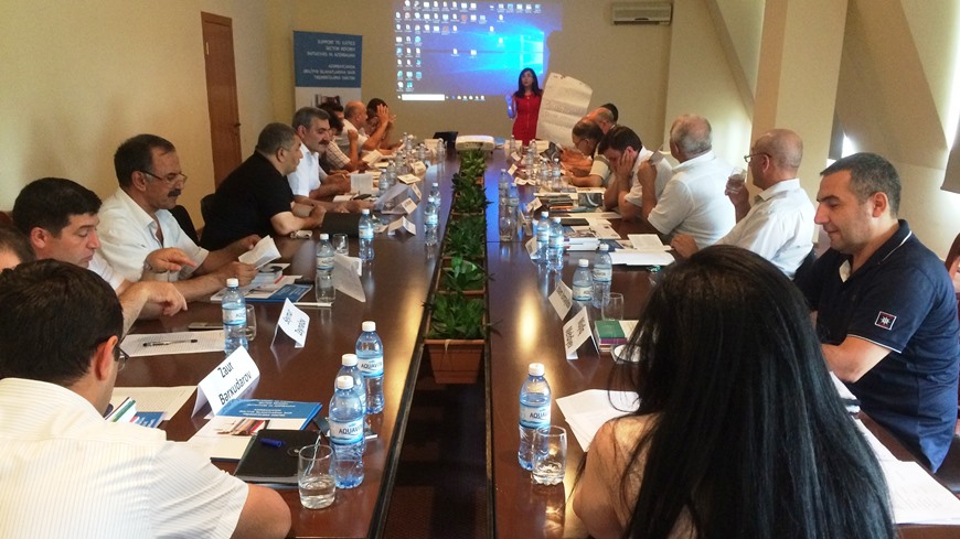 Trainings for advocates and court staff in the regions of Azerbaijan