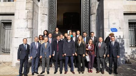 Turkish Judges and Prosecutors attend Study Visit to Belgium