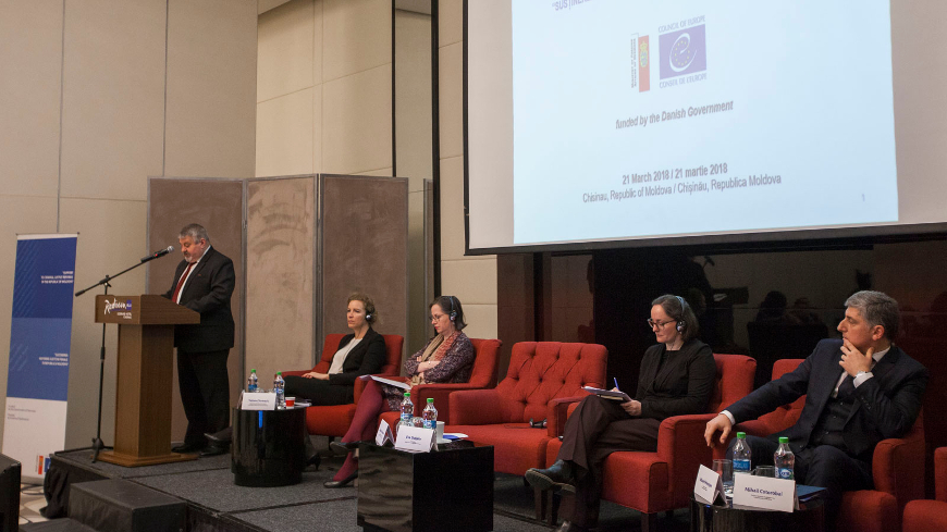 Project achievements discussed at the Closing Conference of the Council of Europe Project “Support to Criminal Justice Reforms in the Republic of Moldova”