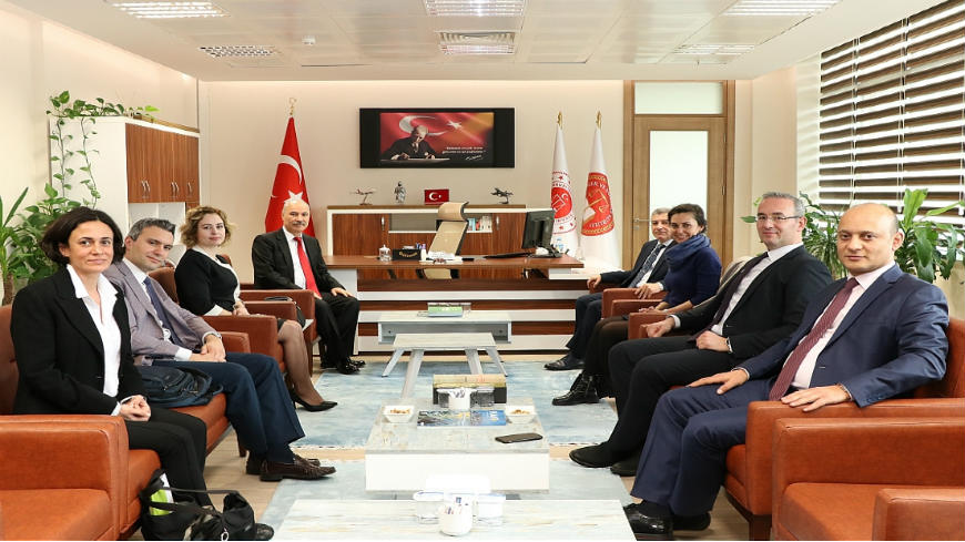 The First Field Visit was Organised to the Court of Appeals, Courthouse and Local Bar Association in Sakarya
