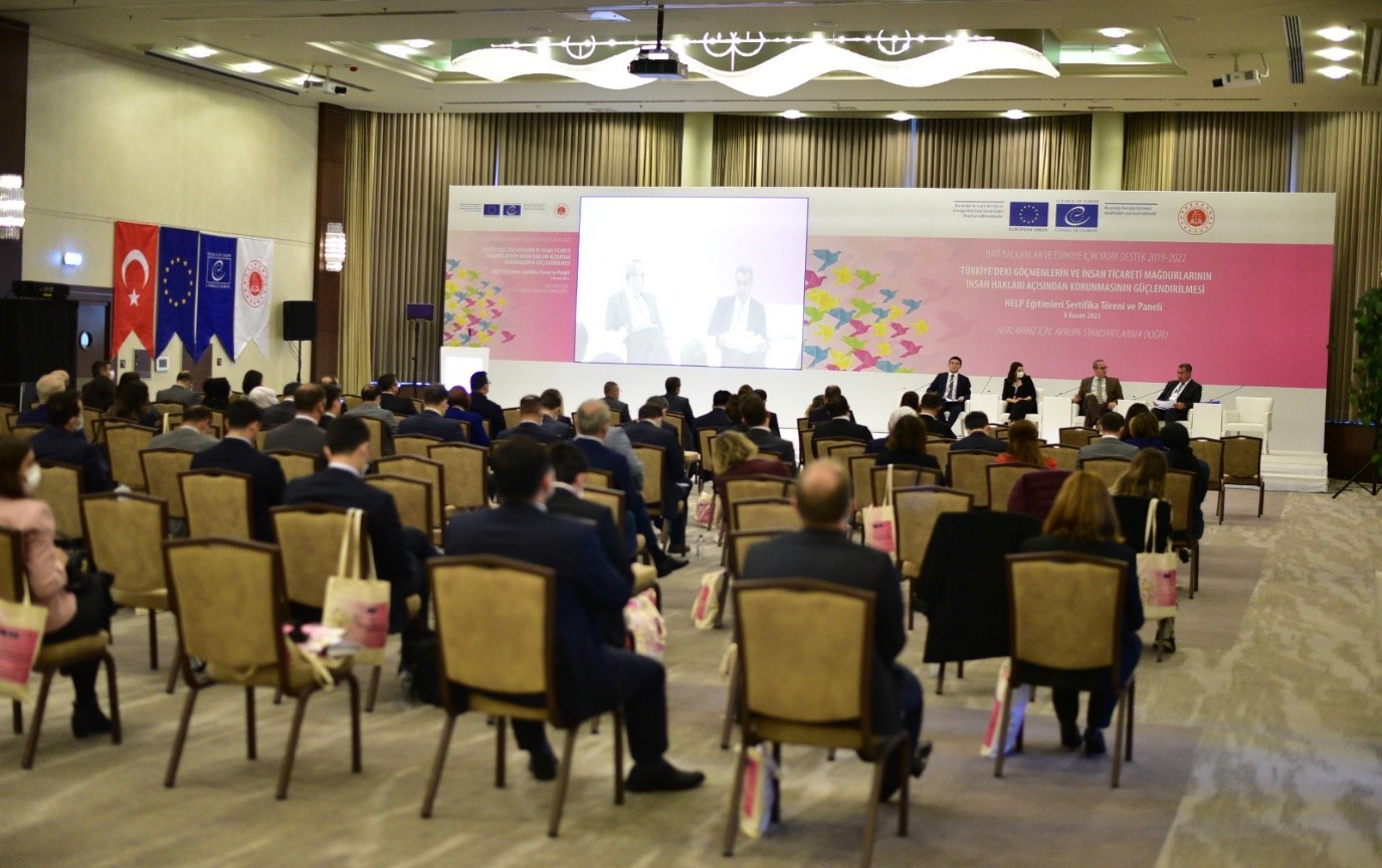 The Action “Strengthening the Human Rights Protection of Migrants and Victims of Human Trafficking in Turkey” held HELP Panel with Ministry of Justice