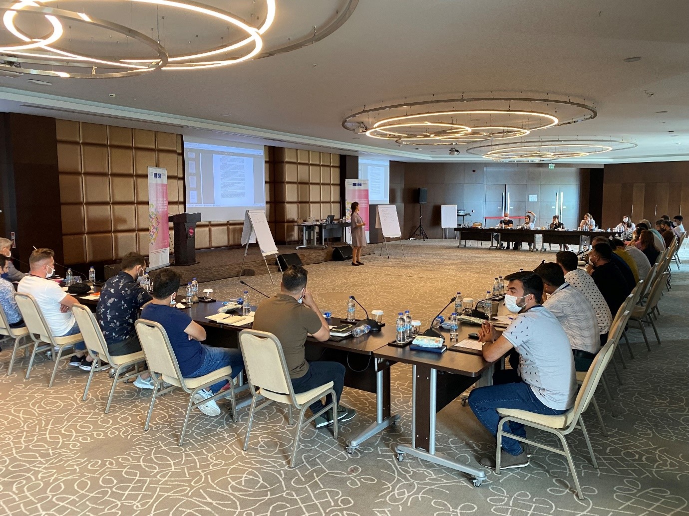 “Human Rights and Migration Law” and “How to Convey Child Friendly Information to Children in Migration” training was provided to the personnel of General Command of Gendarmerie