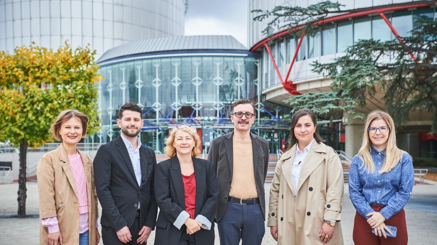 Two High Court representatives visit the Council of Europe and the European Court of Human Rights