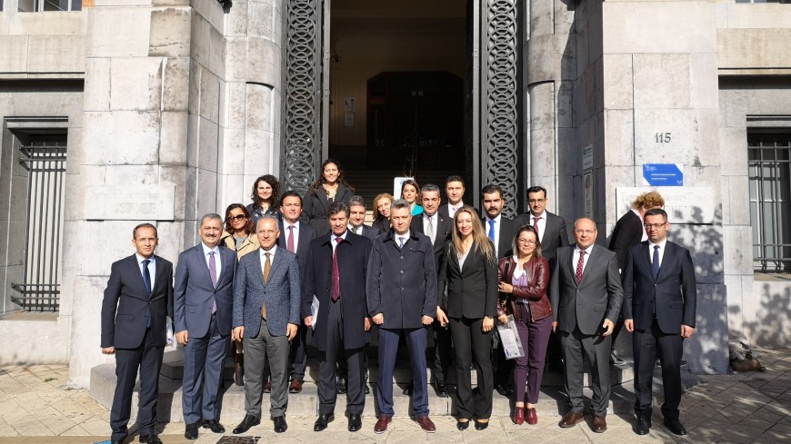 Turkish Judges and Prosecutors attend Study Visit to Belgium