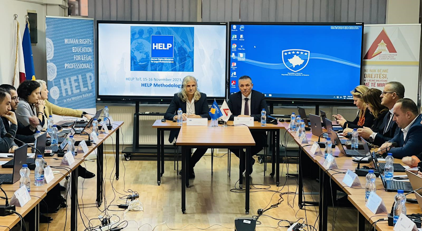 Training for HELP Courses Tutors in Pristina
