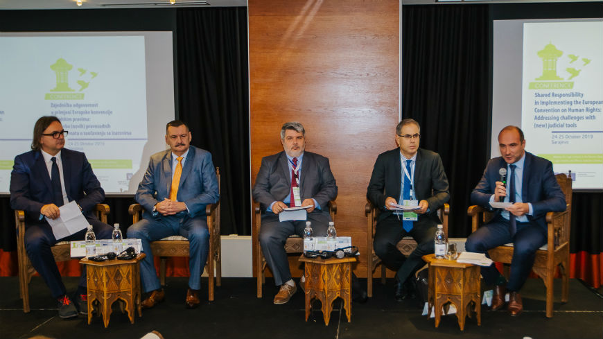 Shared responsibility in implementing the European Convention on Human Rights: addressing challenges with (new) judicial tools in focus of the Regional conference in Sarajevo