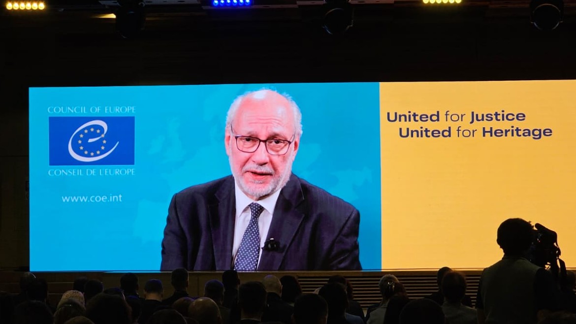 Council of Europe contributed to the high-level conference "United for Justice. United for Heritage"