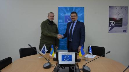 Council of Europe hands over IT equipment to State Department for Execution of Criminal Sanctions of Ukraine