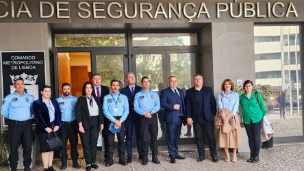 Officials of the Ministry of Internal Affairs of Georgia explore Portuguese best practices on police training
