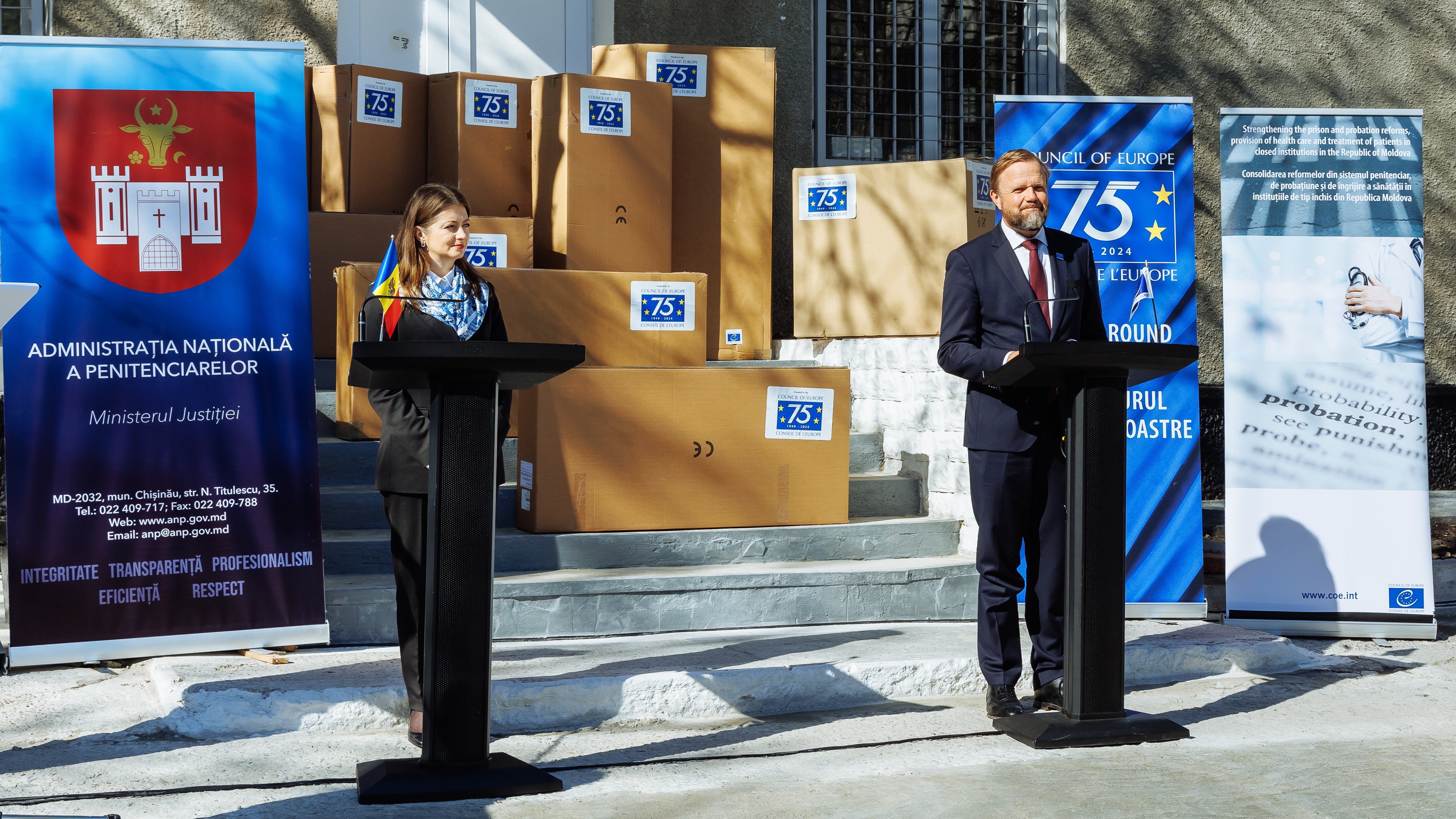 Deputy Secretary General of the Council of Europe expresses support to Moldovan authorities in strengthening healthcare in prisons