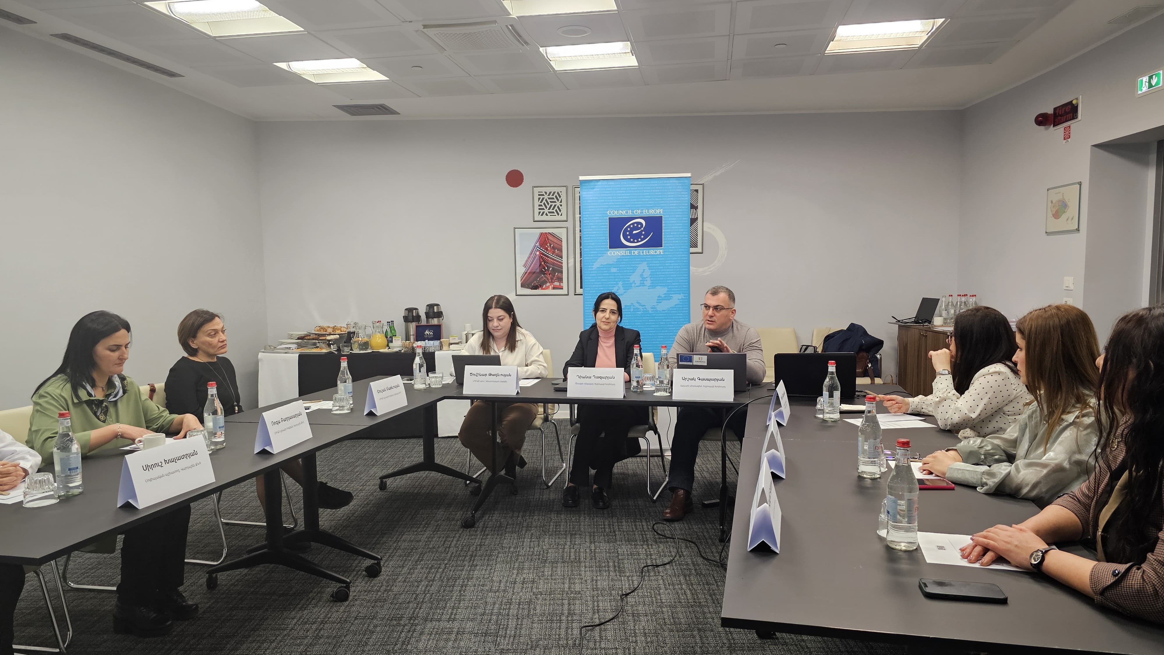 Workshop on reliability check of piloted risk and needs assessment tool in Armenian prisons