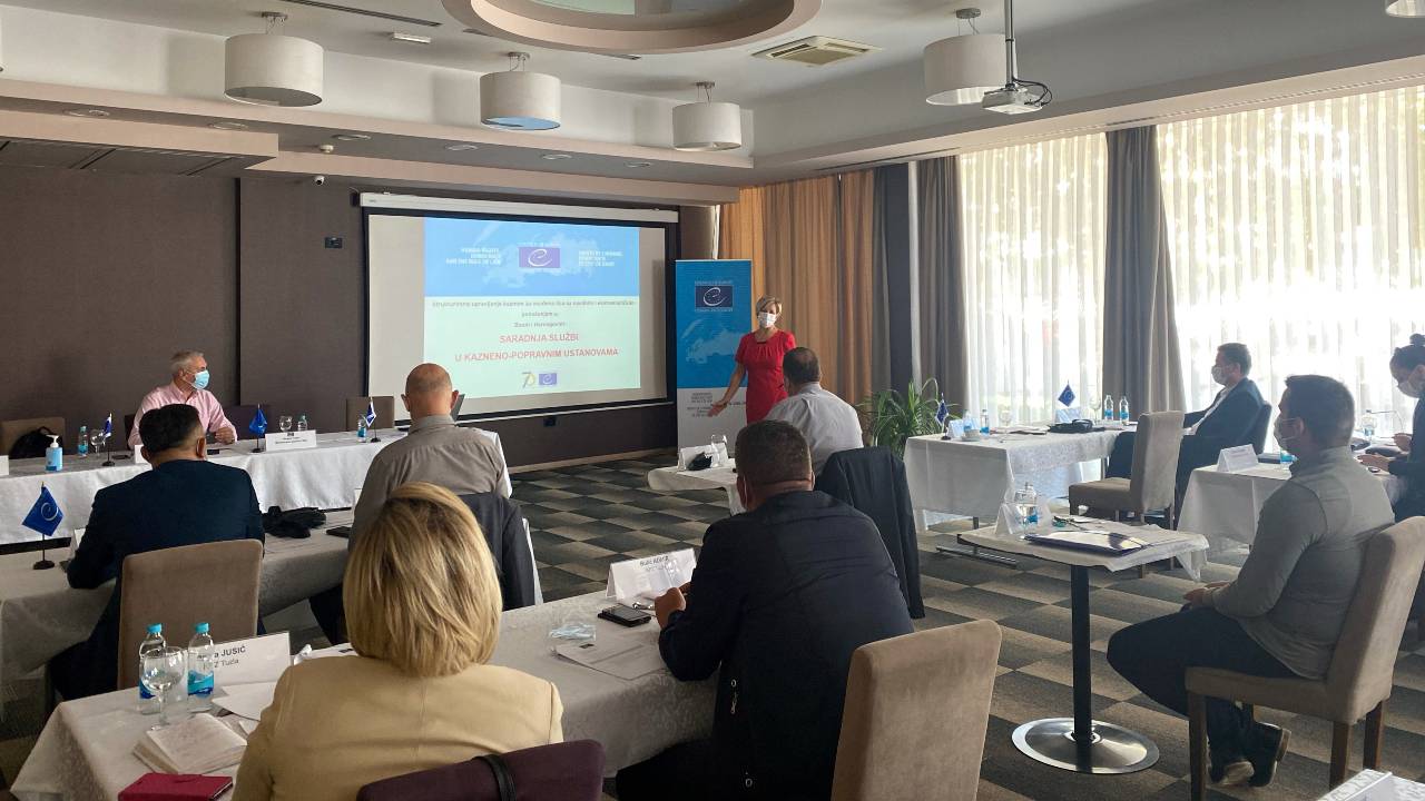 The Council of Europe builds capacities of prison staff in Bosnia and Herzegovina (BiH)  to properly manage violent extremist prisoners (VEPs)