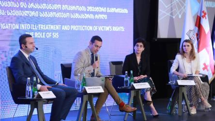 Conference on the role of the Special Investigation Service of Georgia in the effective investigation of ill-treatment and protection of victims' rights