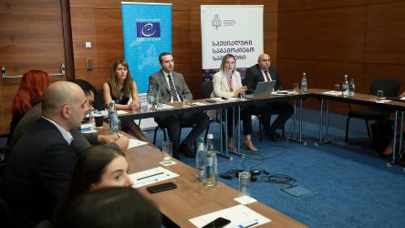 Special Investigation Service discusses their 6-month report  with representatives of the Public Defender’s Office and NGOs