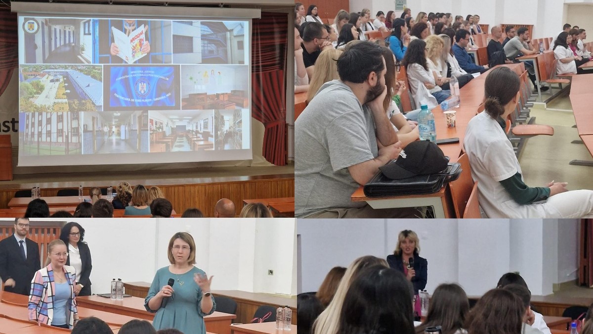 Information exchange with young professionals in Iasi, Romania