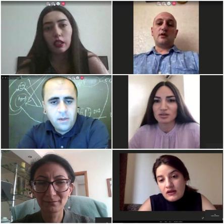 Second Working Group online session on amending the probation legislation in Armenia