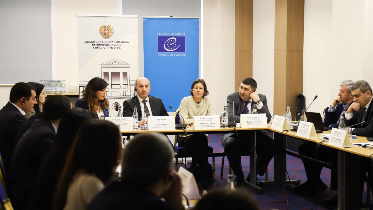 Starting two new continuation Projects ‘’Strengthening the Protection of the Rights of Persons in Detention” and “Strengthening the Probation Service in Armenia”