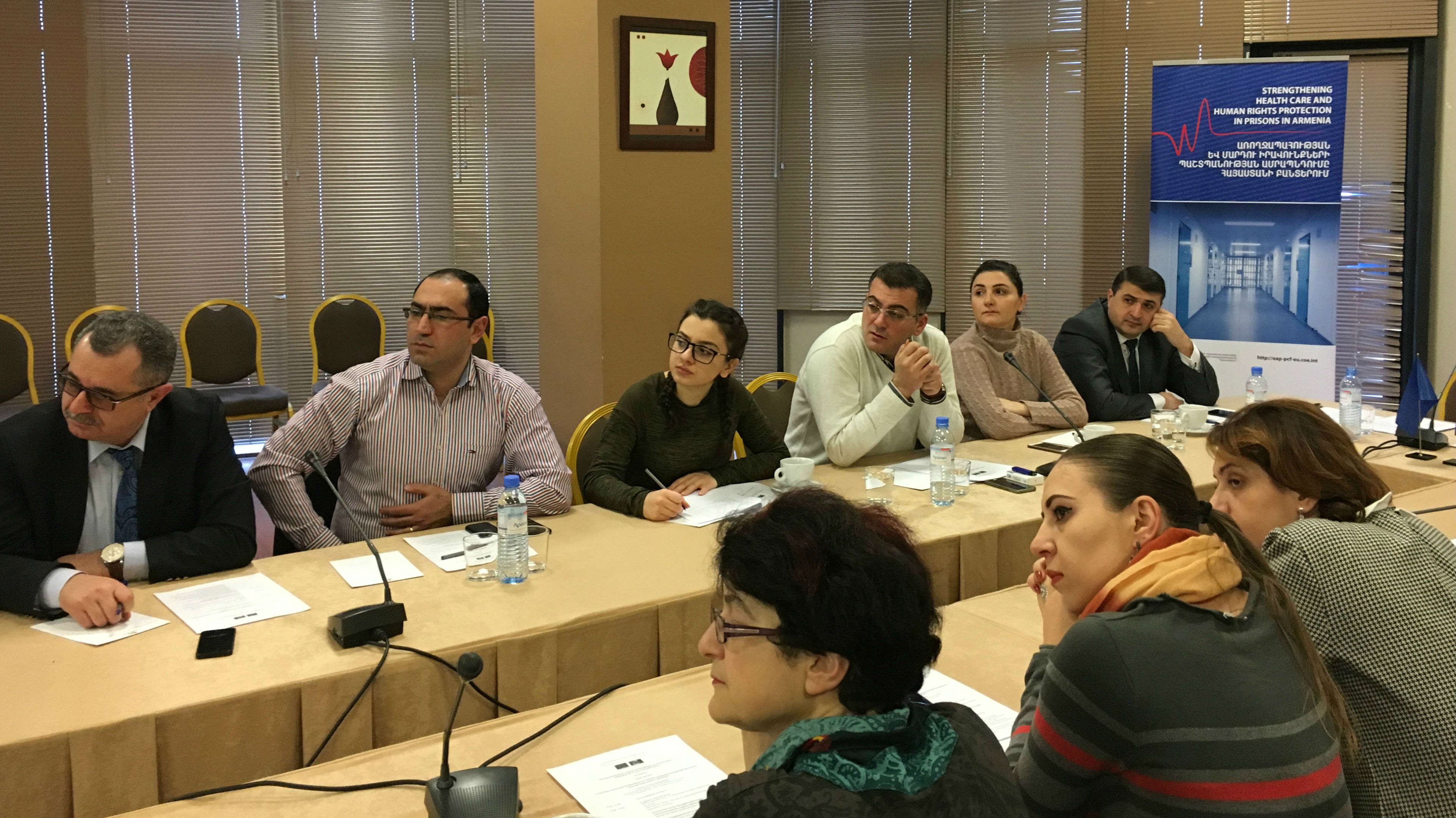 Round Table to present and discuss the Report on mental healthcare issues in the penitentiary institutions of the Republic of Armenia