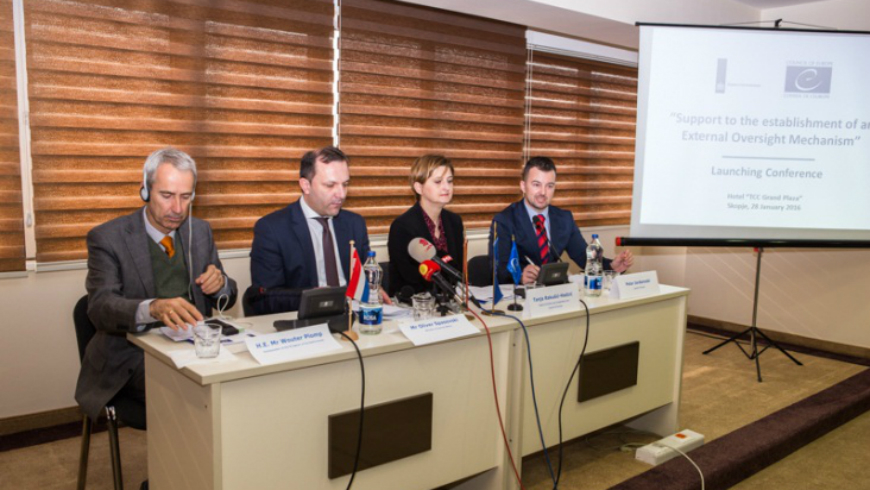 Launching conference - support to the establishment of an External Oversight Mechanism over the police work