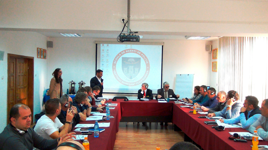 First workshop on good practices and case studies for police officers/staff in Romania