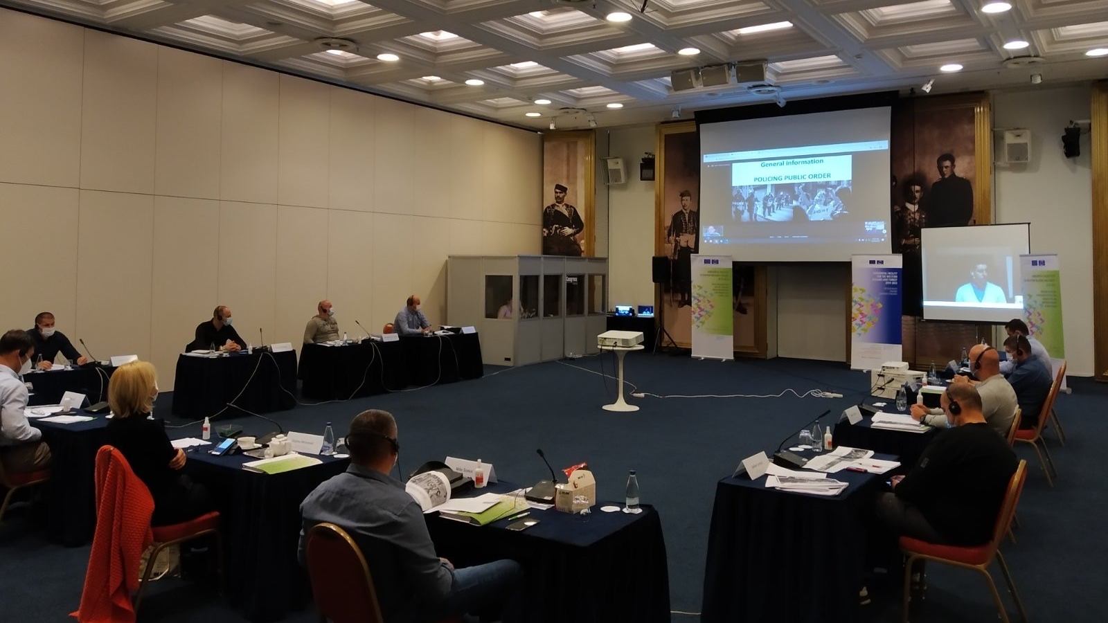 Special police forces started the training of the national team of trainers