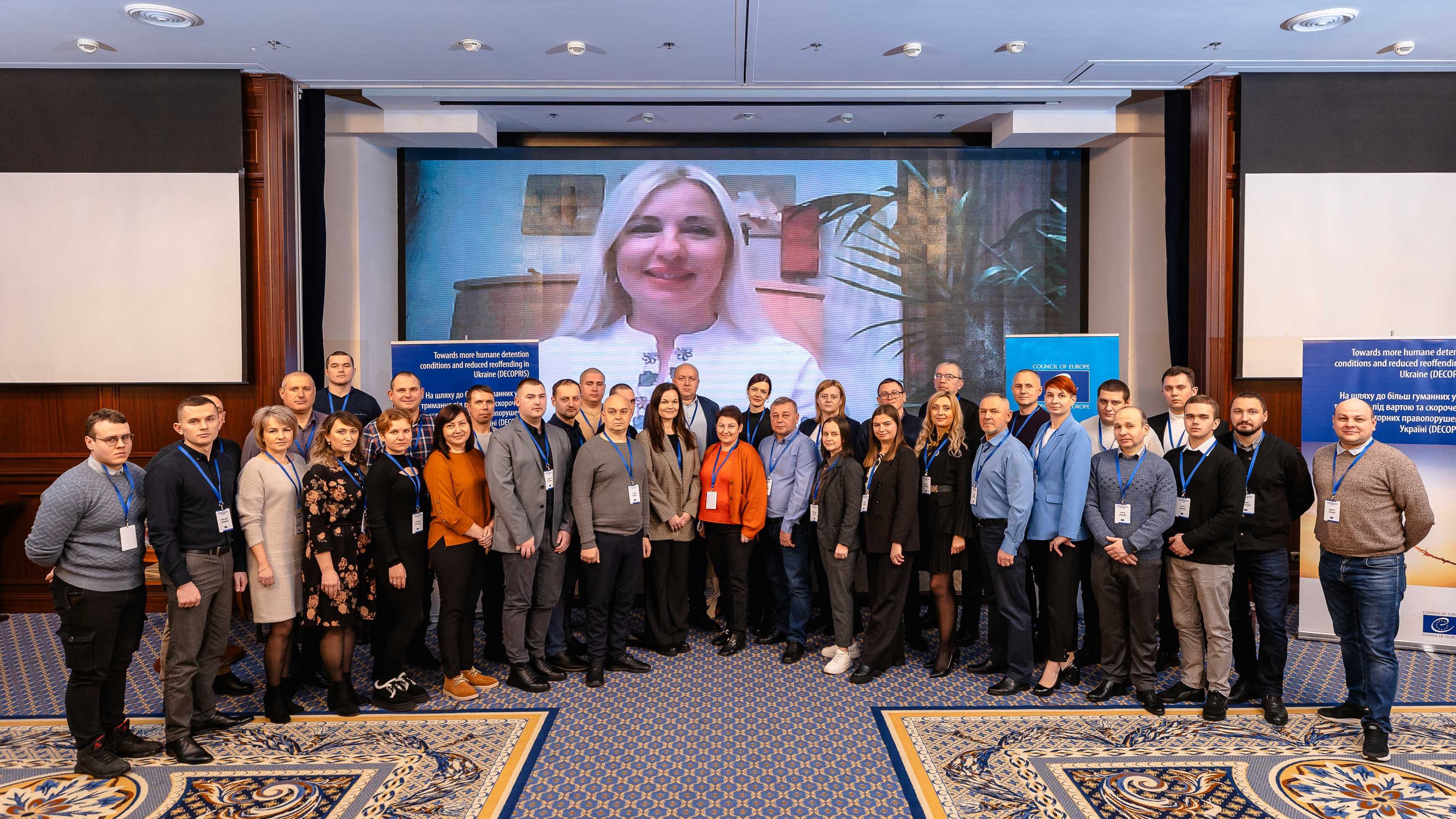 Conference on results of piloting correctional programmes in penitentiary institutions of Ukraine: achievements, challenges and future plans