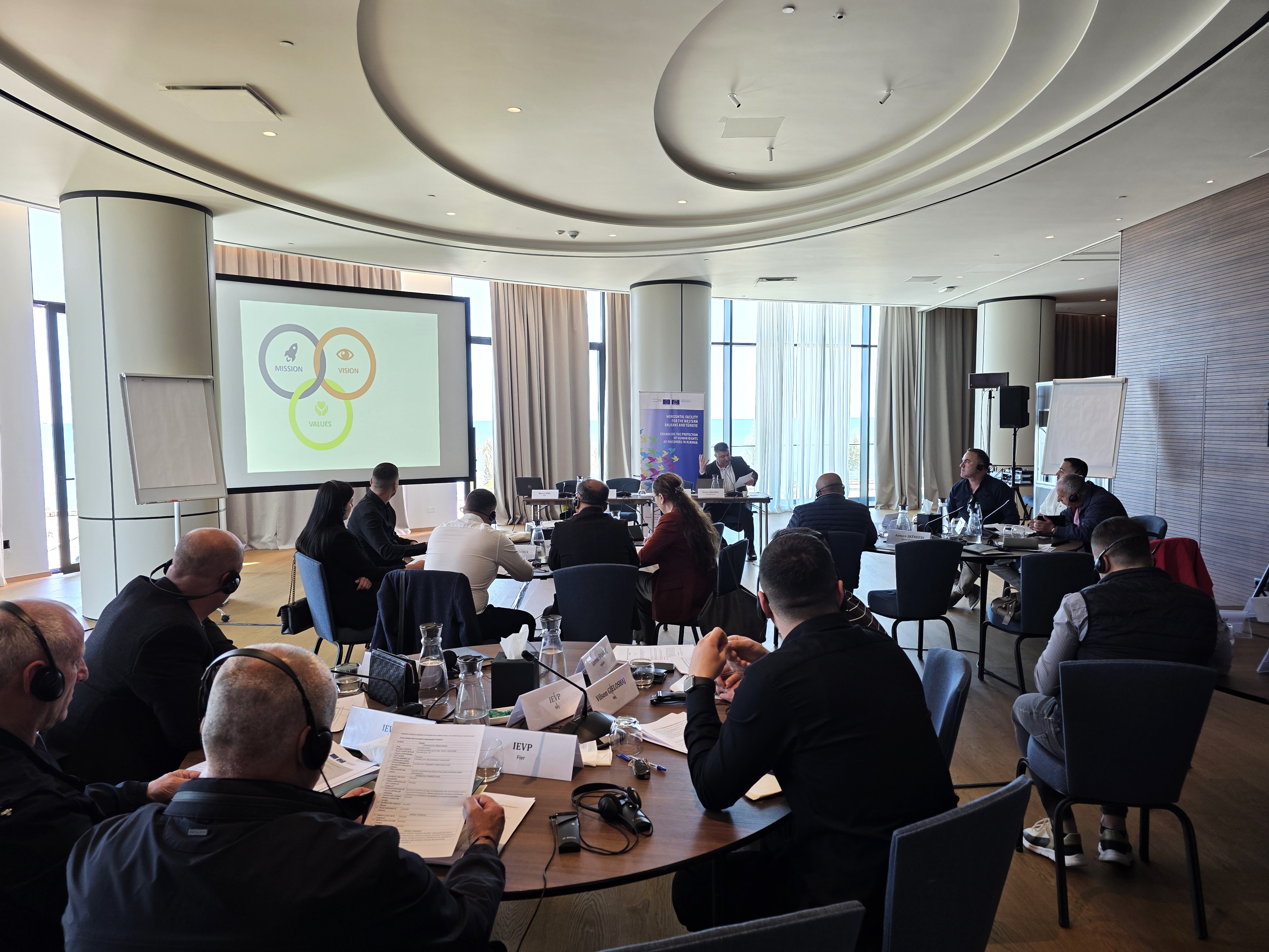 Albanian prison service pilots Council of Europe methodologies to strengthen rehabilitation and reintegration