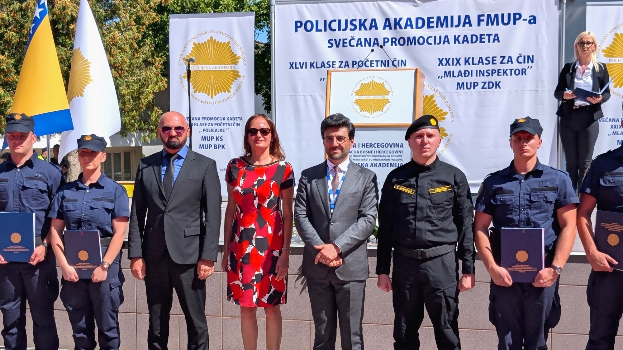 Police cadets from Bosnia and Herzegovina are redefining the badge