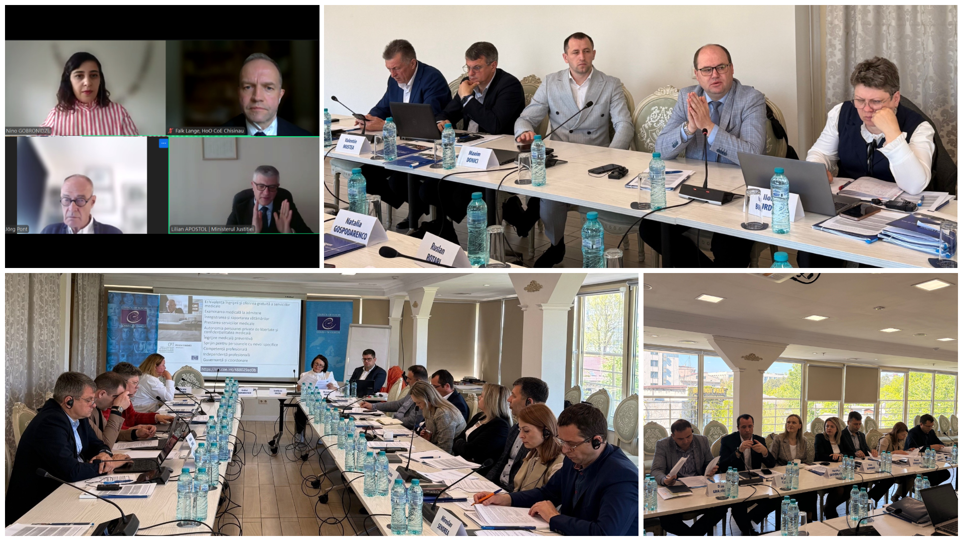 Council of Europe supports the dialogue on the reorganisation of prison healthcare governance in the Republic of Moldova