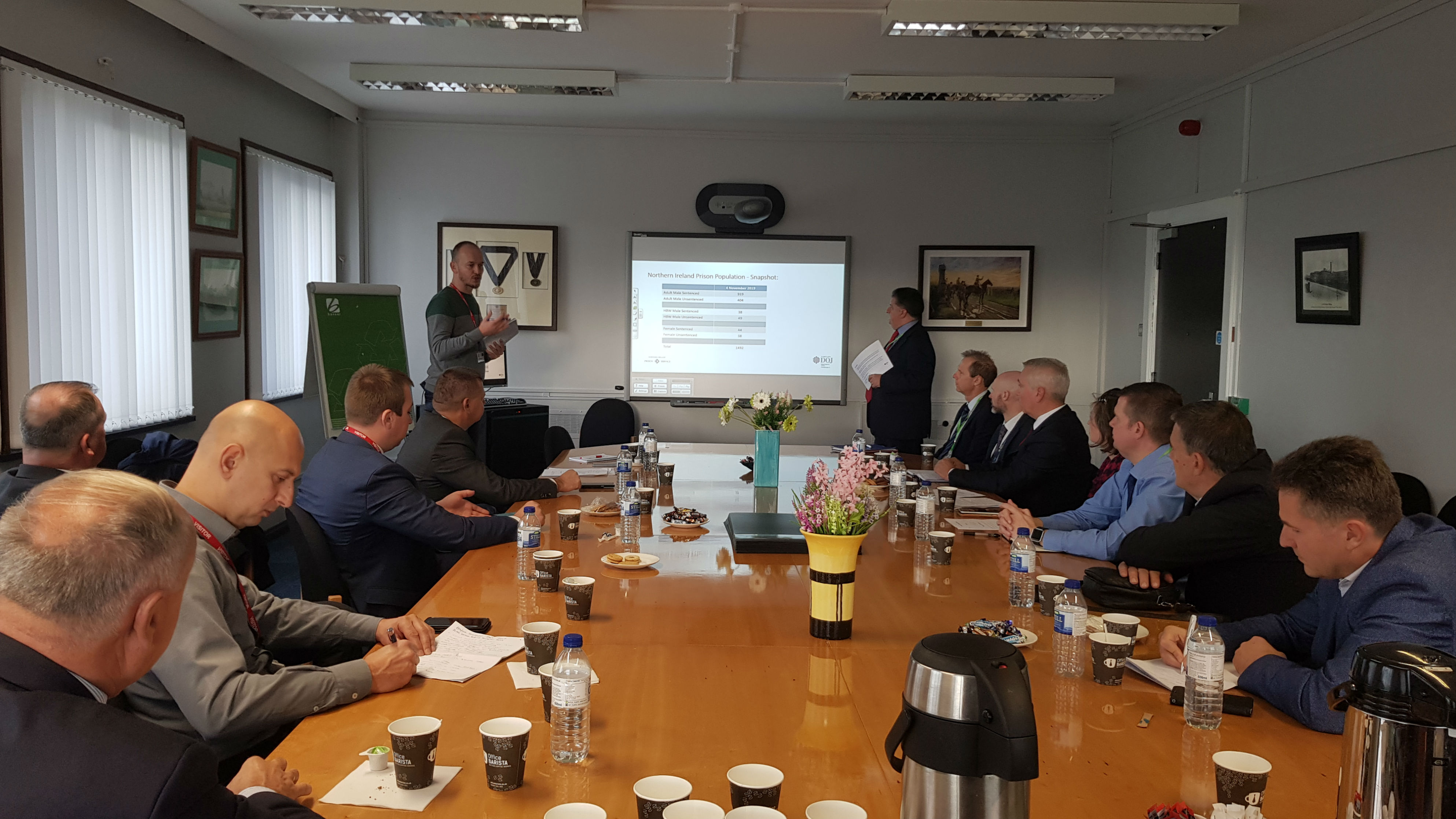 Study visit to Norther Ireland Prison, Probation and Police Services