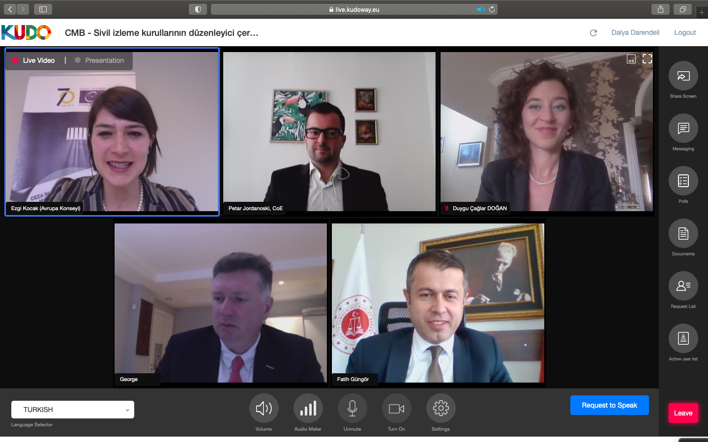 Draft amendments to the regulatory framework on civil monitoring boards presented to stakeholders in Turkey
