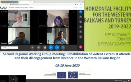 Practices related to rehabilitation of Violent Extremist Prisoners (VEPs) exchanged between prison staff from the Western Balkans region
