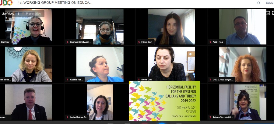 1st Working Group meeting on education and employment opportunities for prisoners in Albania