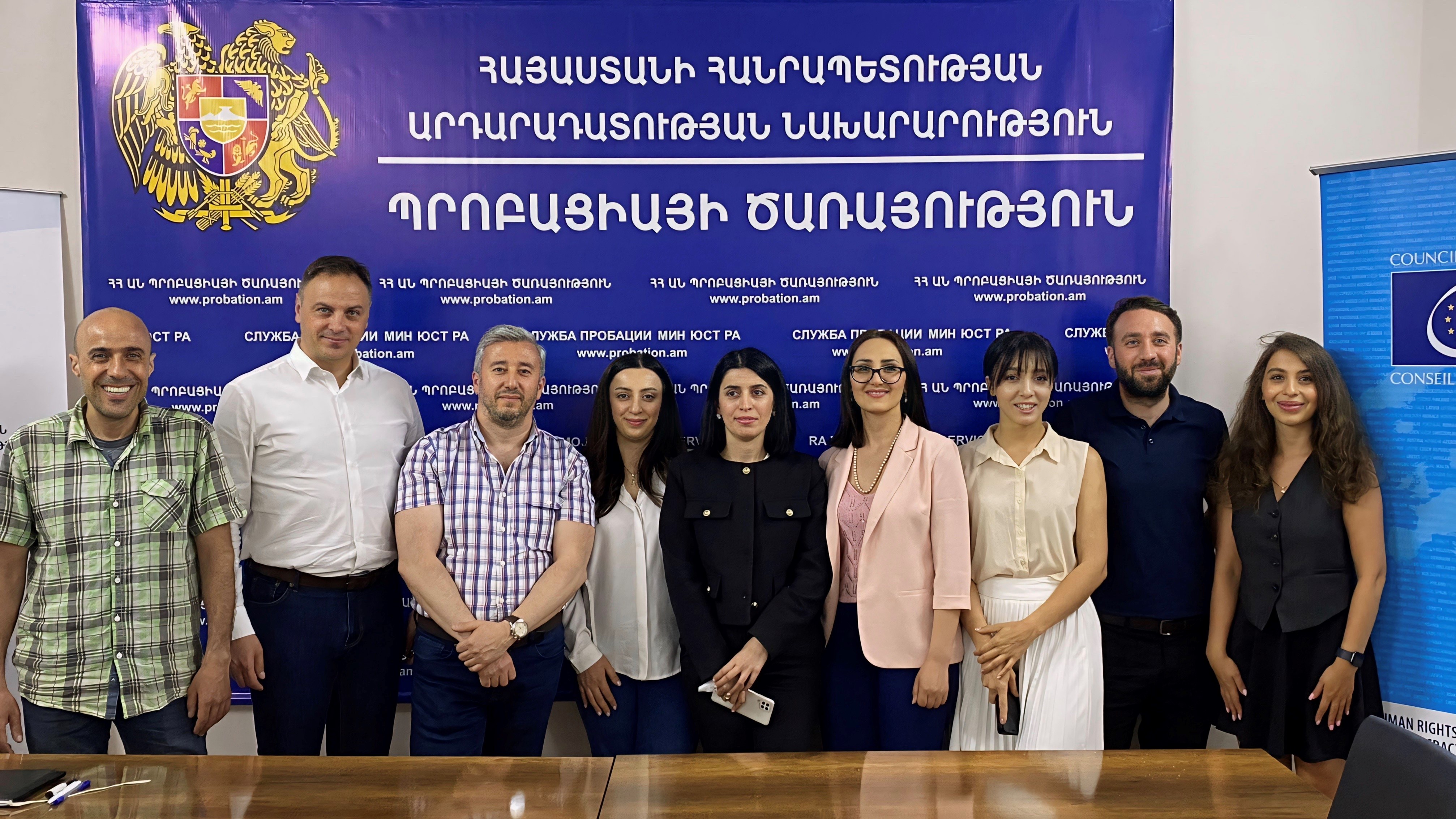 Collaborative workshop advances rehabilitation programmes for violent offenders in Armenia
