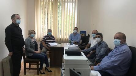 First monitoring visit on piloting of the revised RNA tool on probation in Armenia