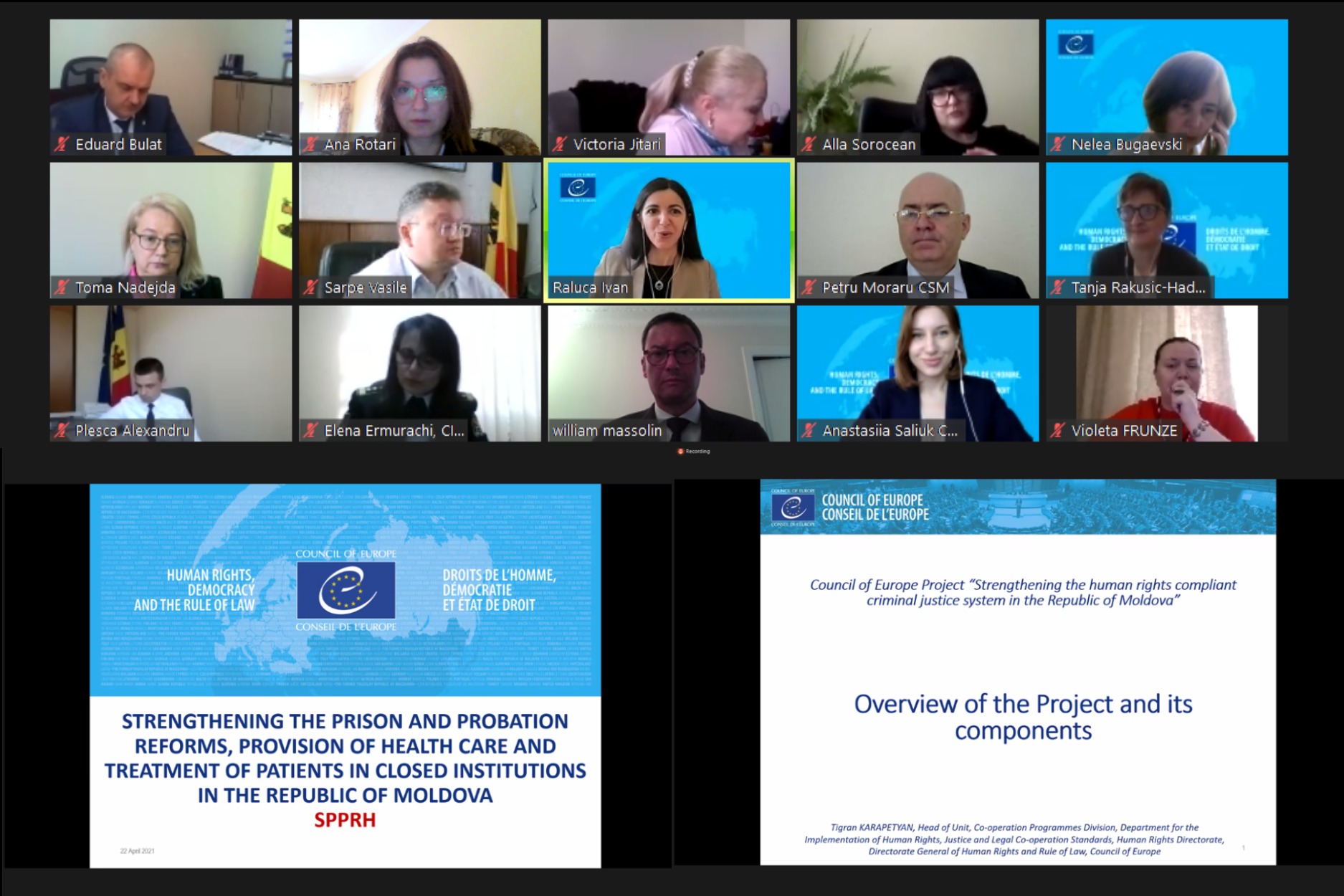 Council of Europe launches two Projects in the Republic of Moldova to continue supporting reforms in the criminal justice sector - Vimarsana News