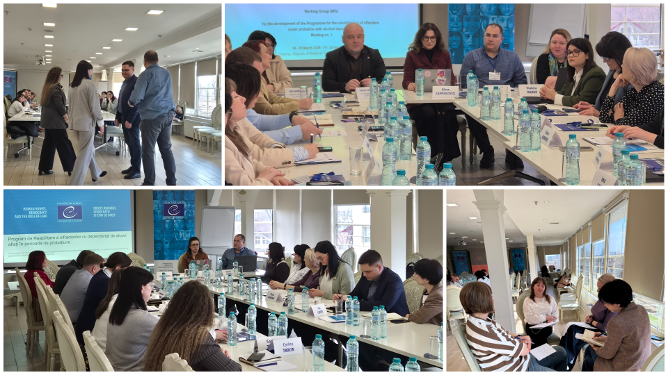 Launch of alcohol-dependency rehabilitation programme for probationers in Moldova